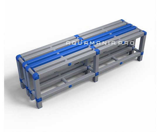 Скамья (вариант 15) 2000х420х450 мм, фото 4