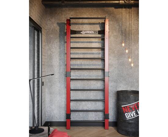 Профессиональная шведская стенка Domsen Fitness Ds45 RED, Цвет: Красный, фото 3